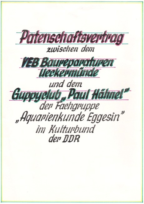 GPH-Patenschaftsvertrag 22-10-1987