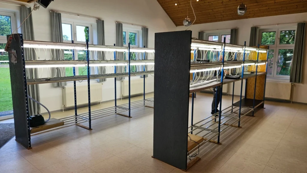 Da fehlen noch die Becken